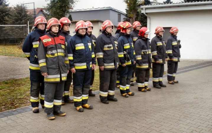 uroczyste pożegnanie asp. I. Jankowskiego