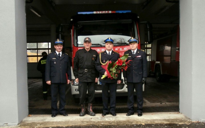 uroczyste pożegnanie asp. I. Jankowskiego