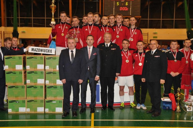 Mistrzostwa Polski Strażaków w Halowej Piłce Nożnej 2016