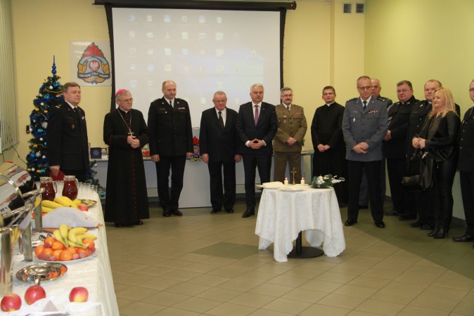 Spotkanie opłatkowe w KM PSP Siedlce