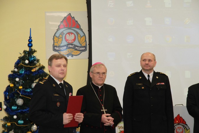 Spotkanie opłatkowe w KM PSP Siedlce