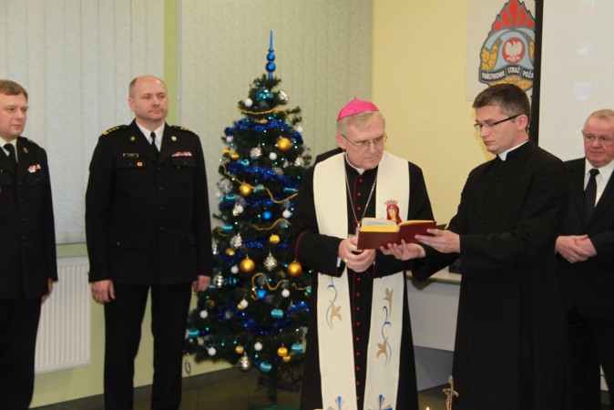 Spotkanie opłatkowe w KM PSP Siedlce