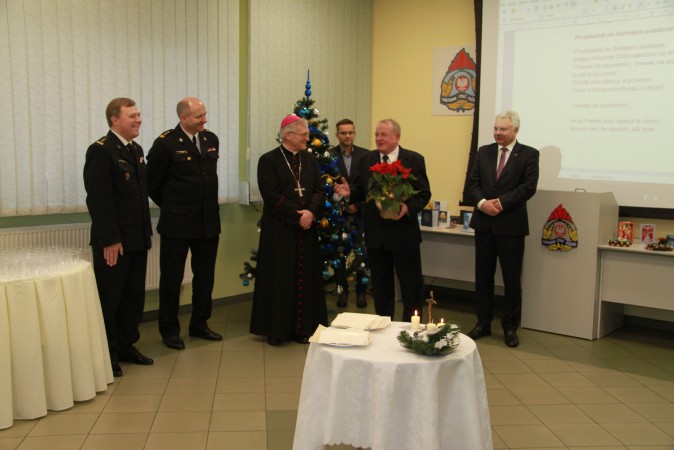 Spotkanie opłatkowe w KM PSP Siedlce