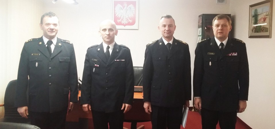 Uroczyste zakończenie służby st. ogn. W. Ilczuka