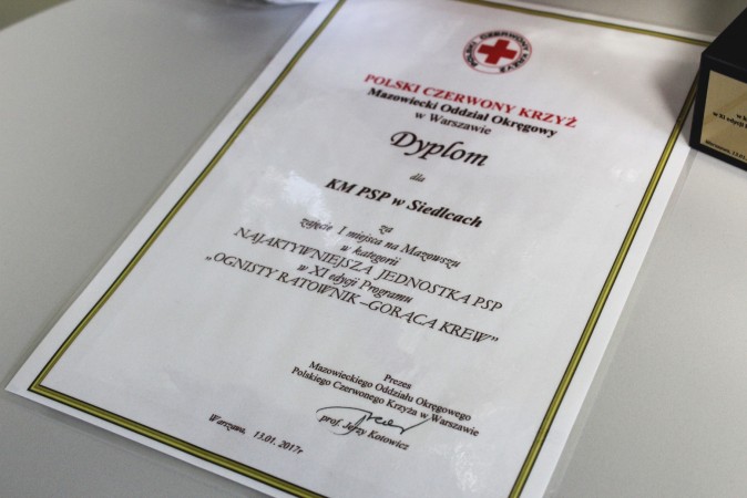 Ognisty Ratownik Gorąca Krew - podsumowanie 2016 r.