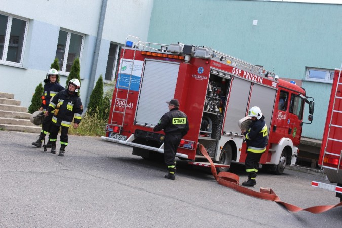 Ćwiczenia na obiekcie Szpitala Wojewódzkiego