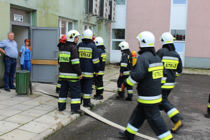 Ćwiczenia na obiekcie Szpitala Wojewódzkiego