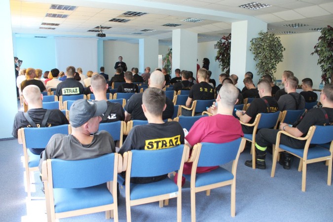 Ćwiczenia na obiekcie Szpitala Wojewódzkiego