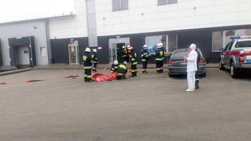Ćwiczenia w zakładzie drobiarskim