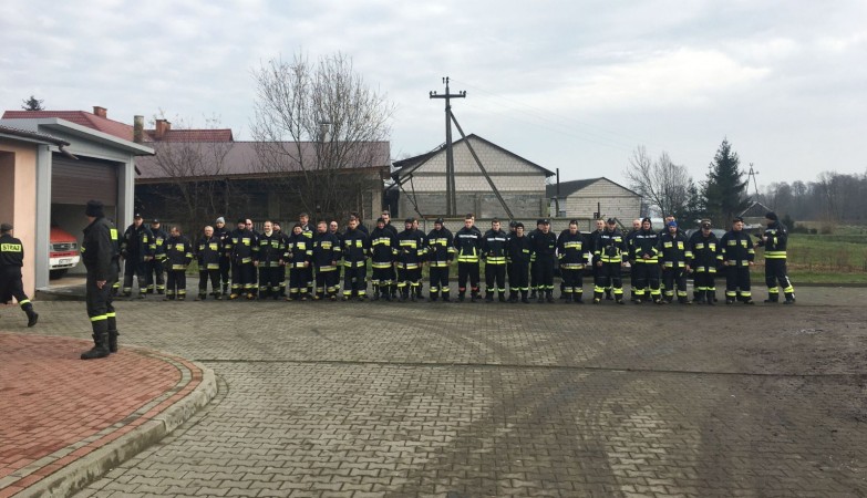Ćwiczenia ratownicze w Hołubli