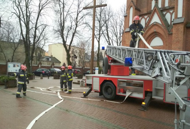 Ćwiczenia w budynku Katedry Siedleckiej
