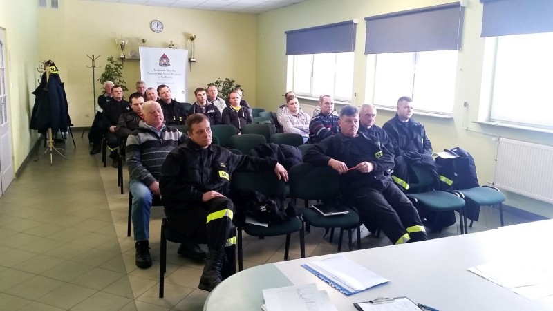 Spotkanie Komendanta z przedstawicielami OSP poza KSRG