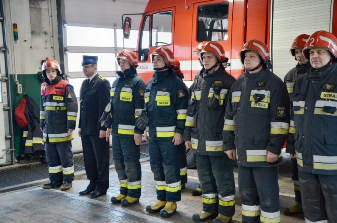 pożegnanie st.ogn. Dariusza Malinowskiego w JRG 2
