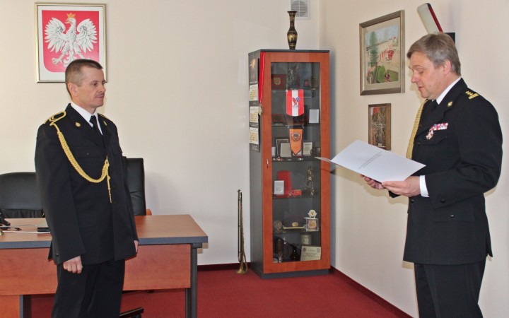 Wręczenie awansów i wyróżnień