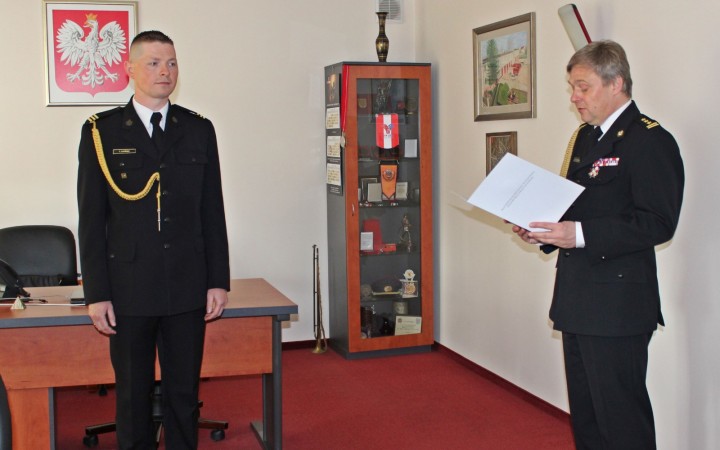 Wręczenie awansów i wyróżnień