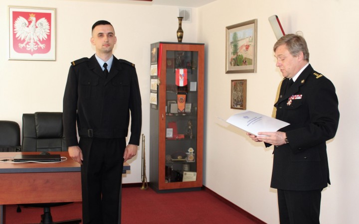 Wręczenie awansów i wyróżnień