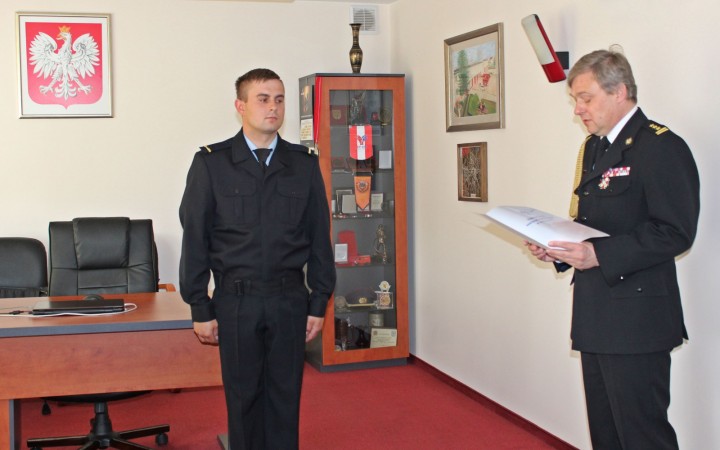 Wręczenie awansów i wyróżnień