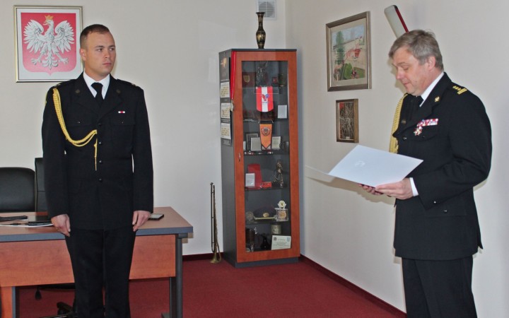 Wręczenie awansów i wyróżnień