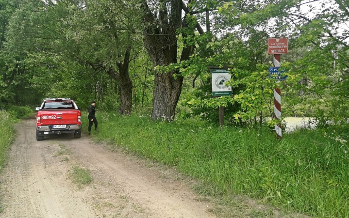 Sprawdzenie leśnych punktów czerpania wody