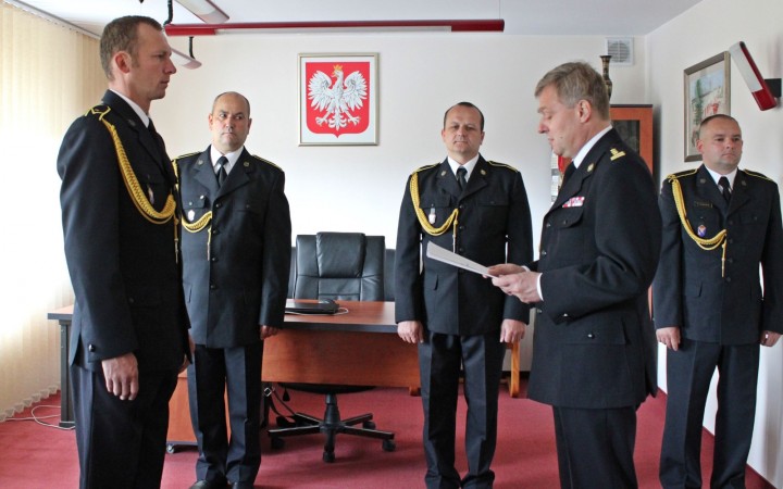 Wręczenie pierwszych stopni aspiranckich