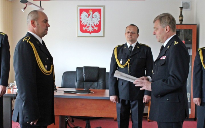 Wręczenie pierwszych stopni aspiranckich