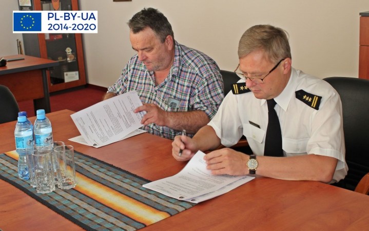 Podpisanie umowy na utworzenie bazy przygotowania sprzętu - PBU 2014-2020