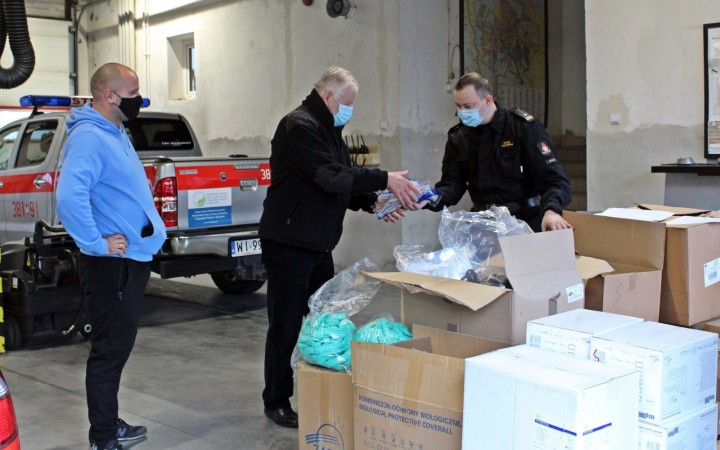 Środki ochrony osobistej dla OSP