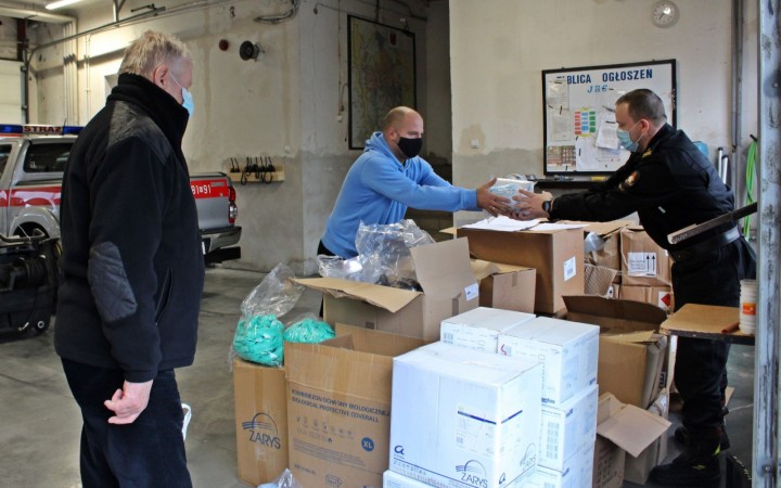 Środki ochrony osobistej dla OSP