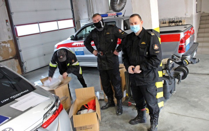 Środki ochrony osobistej dla OSP