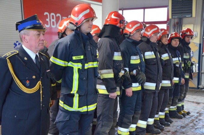 pożegnanie ze służbą st. asp. Karola Sobiczewskiego 