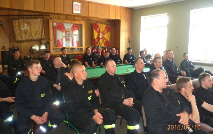 ćwiczenia KM PSP z PKP PLK S.A. Zakład Linii  Kolejowych