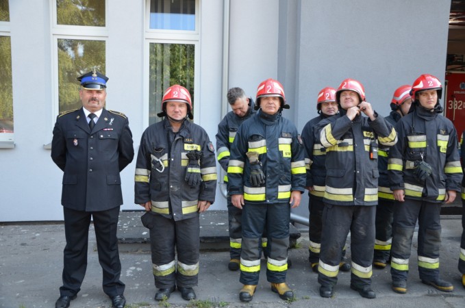 pożegnanie st. asp. Sławomira Sadłowskiego