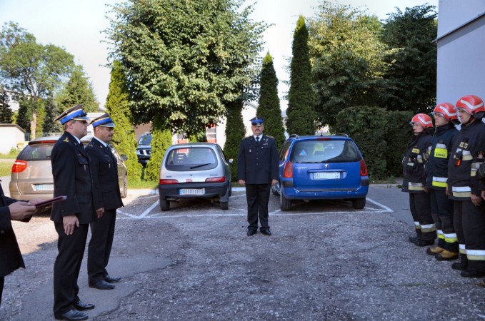 pożegnanie st. asp. Sławomira Sadłowskiego