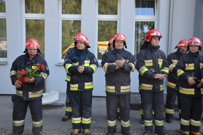 pożegnanie st. asp. Sławomira Sadłowskiego