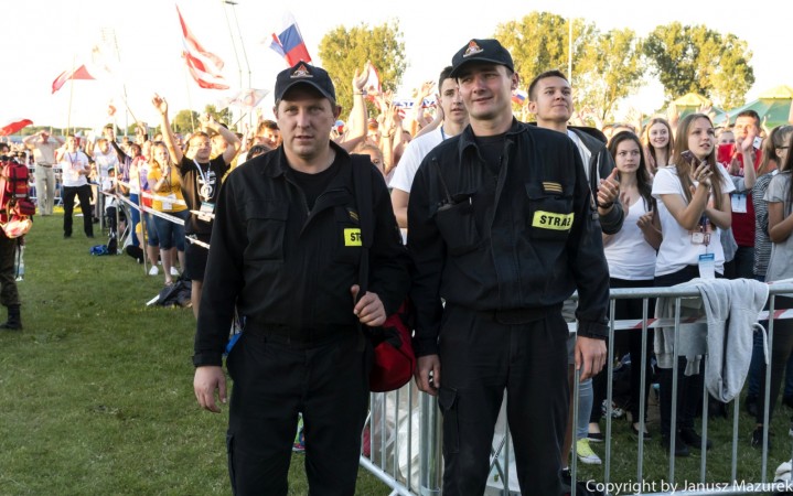 zabezpieczenie Gali Otwarcia ŚDM