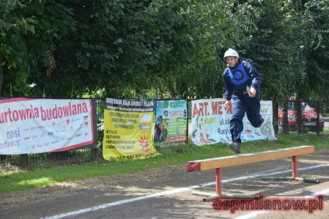 Zawody CTIF w Milanowie - st.sekc. Piotr Jastrzębski